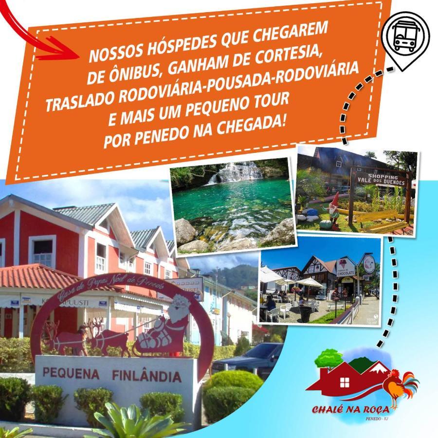 Pousada Chale Na Roca Penedo Exterior foto